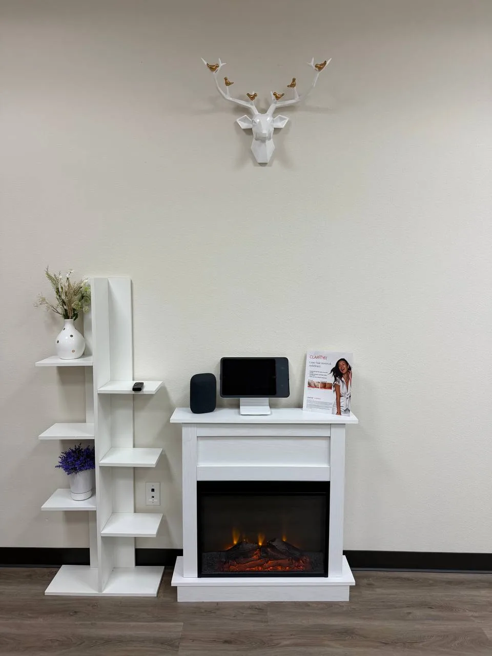 Reception area at Beautissima, Bothell WA